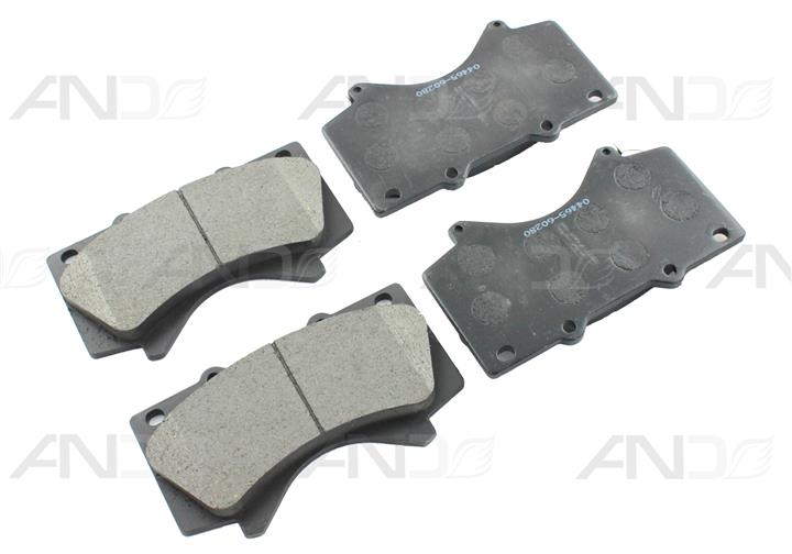 AND 39698035 Brake Pad Set, disc brake 39698035: Buy near me at 2407.PL in Poland at an Affordable price!