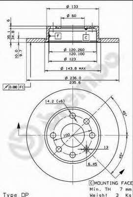 AP (Brembo) 10129 E Tarcza hamulcowa 10129E: Dobra cena w Polsce na 2407.PL - Kup Teraz!