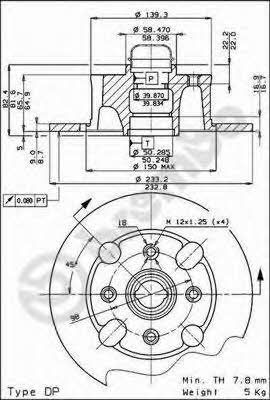 AP (Brembo) 14035 Tarcza hamulcowa 14035: Dobra cena w Polsce na 2407.PL - Kup Teraz!