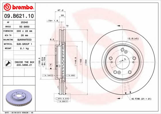 AP (Brembo) 25340 Tarcza hamulcowa 25340: Dobra cena w Polsce na 2407.PL - Kup Teraz!