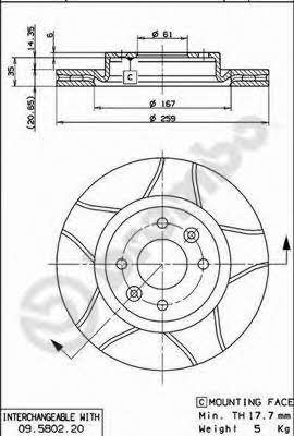 AP (Brembo) X 24768 Диск тормозной X24768: Отличная цена - Купить в Польше на 2407.PL!