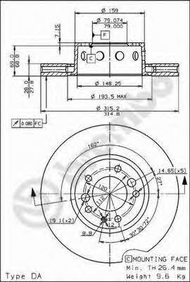 AP (Brembo) 24530 Tarcza hamulcowa 24530: Dobra cena w Polsce na 2407.PL - Kup Teraz!