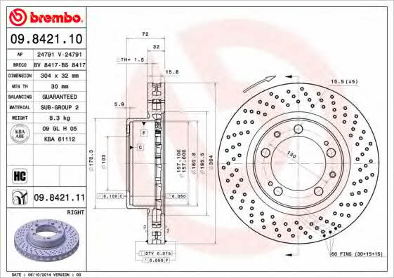 AP (Brembo) 24791 V Tarcza hamulcowa 24791V: Dobra cena w Polsce na 2407.PL - Kup Teraz!