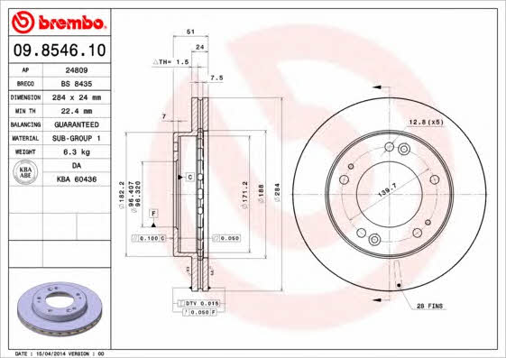 AP (Brembo) 24809 Tarcza hamulcowa 24809: Dobra cena w Polsce na 2407.PL - Kup Teraz!