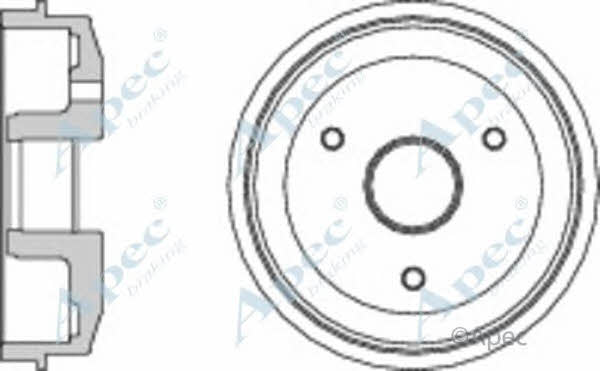 APEC braking DRM9118 Bęben hamulca tylny DRM9118: Dobra cena w Polsce na 2407.PL - Kup Teraz!