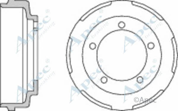 APEC braking DRM9921 Барабан гальмівний задній DRM9921: Приваблива ціна - Купити у Польщі на 2407.PL!