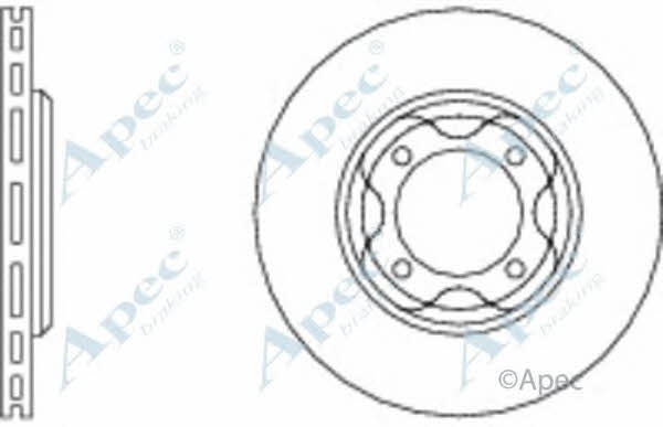 APEC braking DSK140 Диск гальмівний DSK140: Приваблива ціна - Купити у Польщі на 2407.PL!