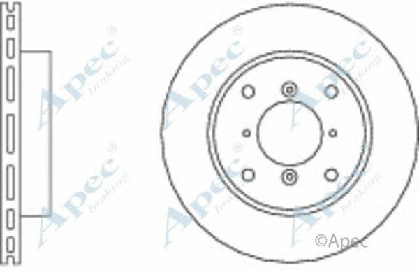 APEC braking DSK196 Brake disc DSK196: Buy near me in Poland at 2407.PL - Good price!