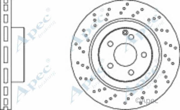 APEC braking DSK2144 Tarcza hamulcowa DSK2144: Dobra cena w Polsce na 2407.PL - Kup Teraz!