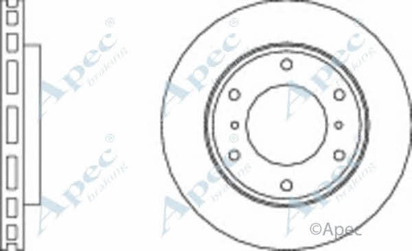 APEC braking DSK2198 Диск тормозной DSK2198: Отличная цена - Купить в Польше на 2407.PL!