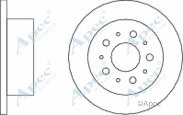 APEC braking DSK2247 Tarcza hamulcowa DSK2247: Dobra cena w Polsce na 2407.PL - Kup Teraz!