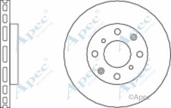 APEC braking DSK2292 Bremsscheibe DSK2292: Kaufen Sie zu einem guten Preis in Polen bei 2407.PL!