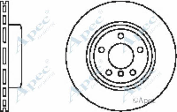 APEC braking DSK2359 Диск гальмівний DSK2359: Купити у Польщі - Добра ціна на 2407.PL!