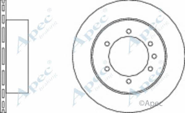 APEC braking DSK341 Tarcza hamulcowa DSK341: Dobra cena w Polsce na 2407.PL - Kup Teraz!