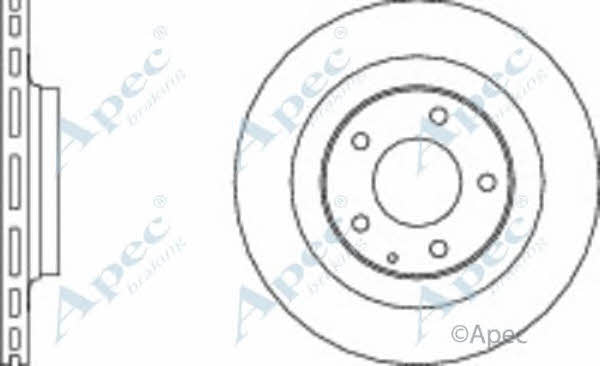 APEC braking DSK369 Tarcza hamulcowa DSK369: Dobra cena w Polsce na 2407.PL - Kup Teraz!