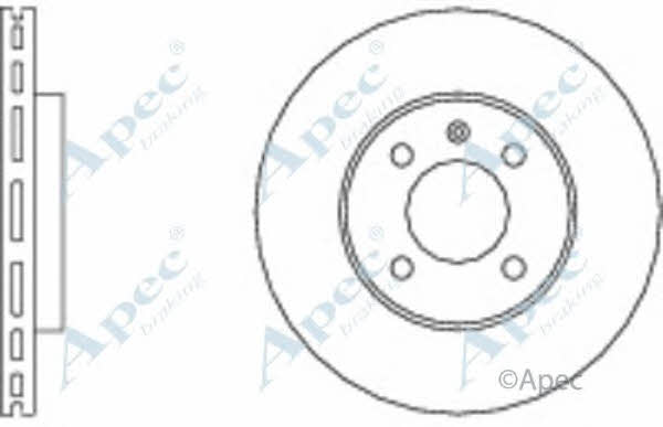 APEC braking DSK568 Диск тормозной DSK568: Отличная цена - Купить в Польше на 2407.PL!