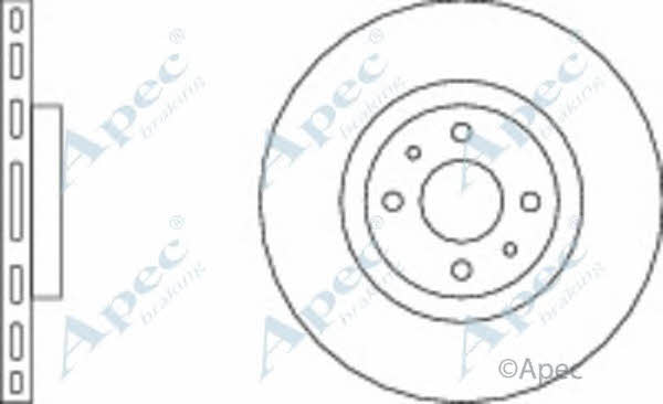 APEC braking DSK651 Bremsscheibe DSK651: Kaufen Sie zu einem guten Preis in Polen bei 2407.PL!