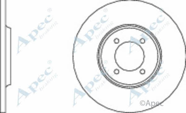 APEC braking DSK705 Brake disc DSK705: Buy near me in Poland at 2407.PL - Good price!