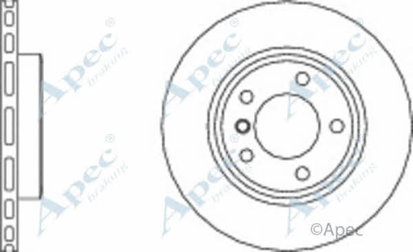 APEC braking DSK971 Brake disc DSK971: Buy near me in Poland at 2407.PL - Good price!