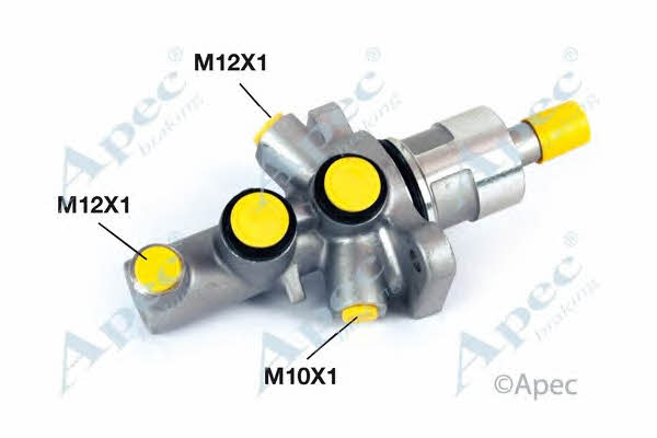 APEC braking MCY353 Циліндр гальмівний, головний MCY353: Приваблива ціна - Купити у Польщі на 2407.PL!