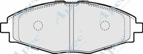 APEC braking PAD1038 Klocki hamulcowe, zestaw PAD1038: Dobra cena w Polsce na 2407.PL - Kup Teraz!