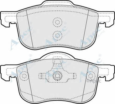APEC braking PAD1075 Klocki hamulcowe, zestaw PAD1075: Dobra cena w Polsce na 2407.PL - Kup Teraz!