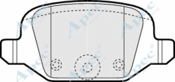 APEC braking PAD1130 Klocki hamulcowe, zestaw PAD1130: Dobra cena w Polsce na 2407.PL - Kup Teraz!