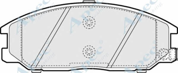 APEC braking PAD1237 Klocki hamulcowe, zestaw PAD1237: Dobra cena w Polsce na 2407.PL - Kup Teraz!