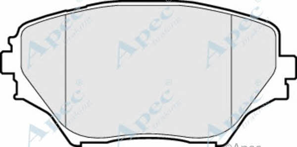 APEC braking PAD1262 Brake Pad Set, disc brake PAD1262: Buy near me in Poland at 2407.PL - Good price!