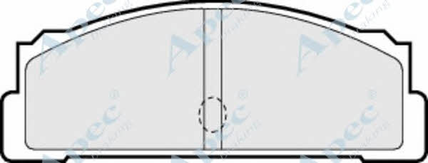 APEC braking PAD129 Klocki hamulcowe, zestaw PAD129: Dobra cena w Polsce na 2407.PL - Kup Teraz!