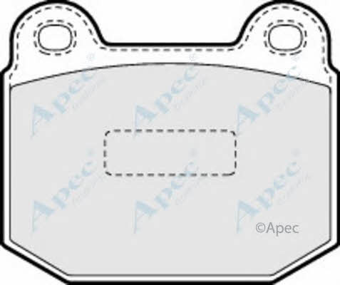 APEC braking PAD1356 Brake Pad Set, disc brake PAD1356: Buy near me in Poland at 2407.PL - Good price!