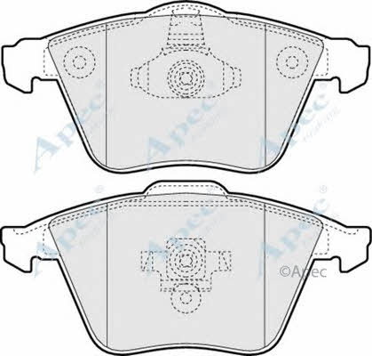 APEC braking PAD1420 Brake Pad Set, disc brake PAD1420: Buy near me in Poland at 2407.PL - Good price!