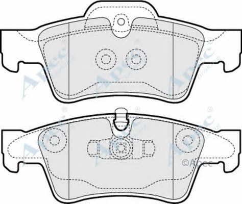 APEC braking PAD1440 Klocki hamulcowe, zestaw PAD1440: Dobra cena w Polsce na 2407.PL - Kup Teraz!