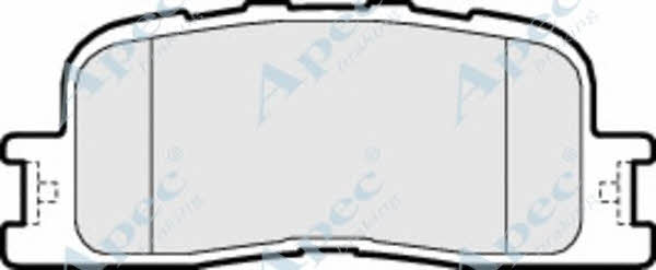 APEC braking PAD1471 Тормозные колодки дисковые, комплект PAD1471: Отличная цена - Купить в Польше на 2407.PL!