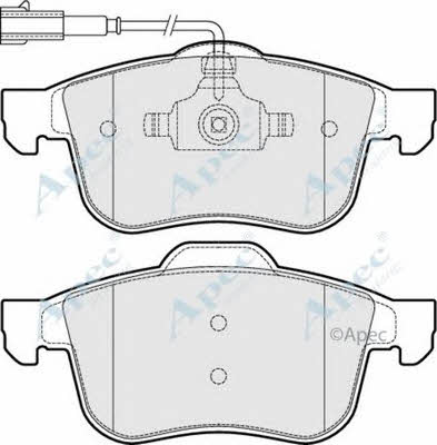 APEC braking PAD1480 Scheibenbremsbeläge, Set PAD1480: Kaufen Sie zu einem guten Preis in Polen bei 2407.PL!