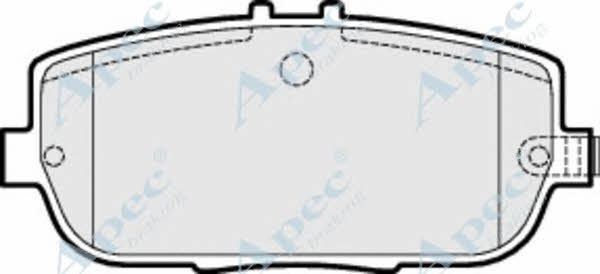APEC braking PAD1499 Тормозные колодки дисковые, комплект PAD1499: Купить в Польше - Отличная цена на 2407.PL!