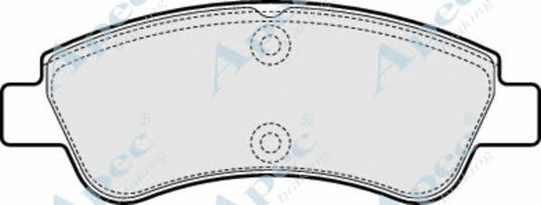 APEC braking PAD1546 Тормозные колодки дисковые, комплект PAD1546: Отличная цена - Купить в Польше на 2407.PL!
