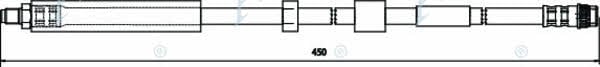 APEC braking HOS3584 Bremsschlauch HOS3584: Kaufen Sie zu einem guten Preis in Polen bei 2407.PL!