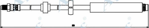 APEC braking HOS3848 Bremsschlauch HOS3848: Kaufen Sie zu einem guten Preis in Polen bei 2407.PL!