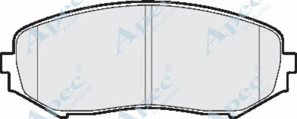 APEC braking PAD1596 Klocki hamulcowe, zestaw PAD1596: Dobra cena w Polsce na 2407.PL - Kup Teraz!