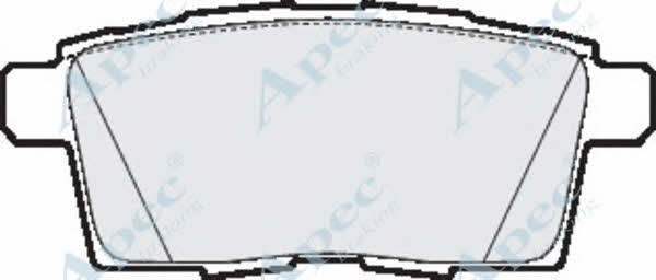 APEC braking PAD1605 Гальмівні колодки, комплект PAD1605: Приваблива ціна - Купити у Польщі на 2407.PL!