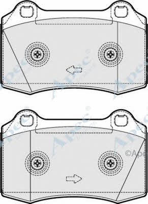 APEC braking PAD1661 Klocki hamulcowe, zestaw PAD1661: Dobra cena w Polsce na 2407.PL - Kup Teraz!