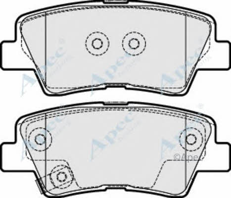 APEC braking PAD1754 Гальмівні колодки, комплект PAD1754: Приваблива ціна - Купити у Польщі на 2407.PL!