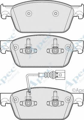 APEC braking PAD1782 Гальмівні колодки, комплект PAD1782: Приваблива ціна - Купити у Польщі на 2407.PL!