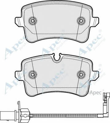 APEC braking PAD1815 Тормозные колодки дисковые, комплект PAD1815: Отличная цена - Купить в Польше на 2407.PL!