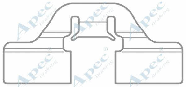 APEC braking KIT1044 Montagesatz für Bremsbacken KIT1044: Kaufen Sie zu einem guten Preis in Polen bei 2407.PL!