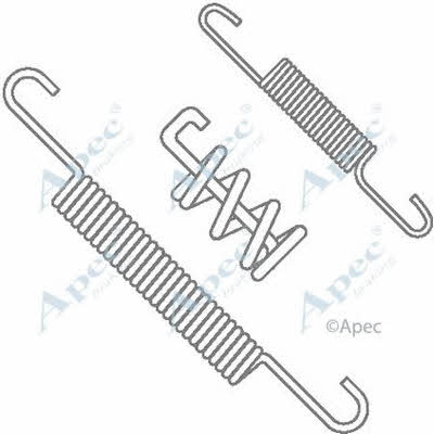 APEC braking KIT2013 Комплект монтажний гальмівних колодок KIT2013: Приваблива ціна - Купити у Польщі на 2407.PL!