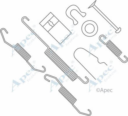 APEC braking KIT2019 Zestaw montażowy klocków hamulcowych KIT2019: Dobra cena w Polsce na 2407.PL - Kup Teraz!