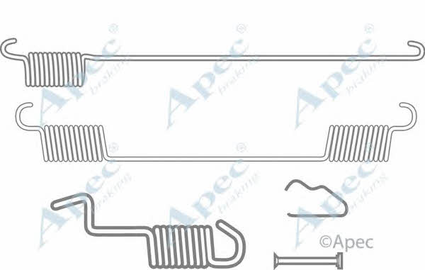 APEC braking KIT2038 Montagesatz für Bremsbacken KIT2038: Kaufen Sie zu einem guten Preis in Polen bei 2407.PL!