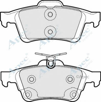 APEC braking PAD1822 Brake Pad Set, disc brake PAD1822: Buy near me in Poland at 2407.PL - Good price!